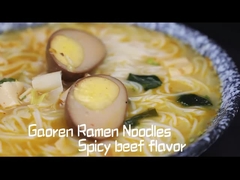 Noodles Non Fried Spicy Beef Cup Instant Noodles dengan Rasa Daging Sapi Pedas dari Cina