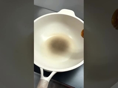 Memasak mie lebar Anhui dengan pasta udang