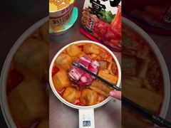 Memasak mi lebar dengan cara yang sehat!