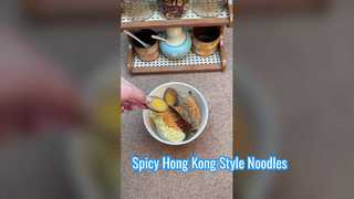 Makanan Cepat Saji Mie Bihun Pedas ala Hong Kong