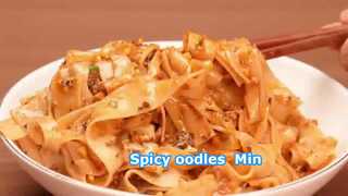 Rasa baru mie instan kering, pedas dan nikmat