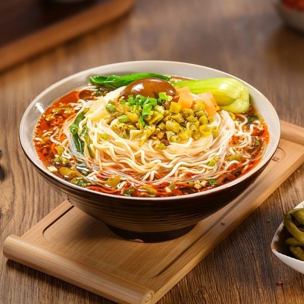 Vermicelli yang Tidak Digoreng dan Noodle Instan Digoreng Dengan Seluruh Telur Pilihan Serbaguna untuk Makanan Instan