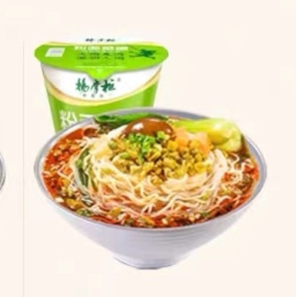Pedas Manis Korea Instan Noodles Bowl Dengan Harum Pedas asam kacang Rasa Instan Vermicelli Kombinasi