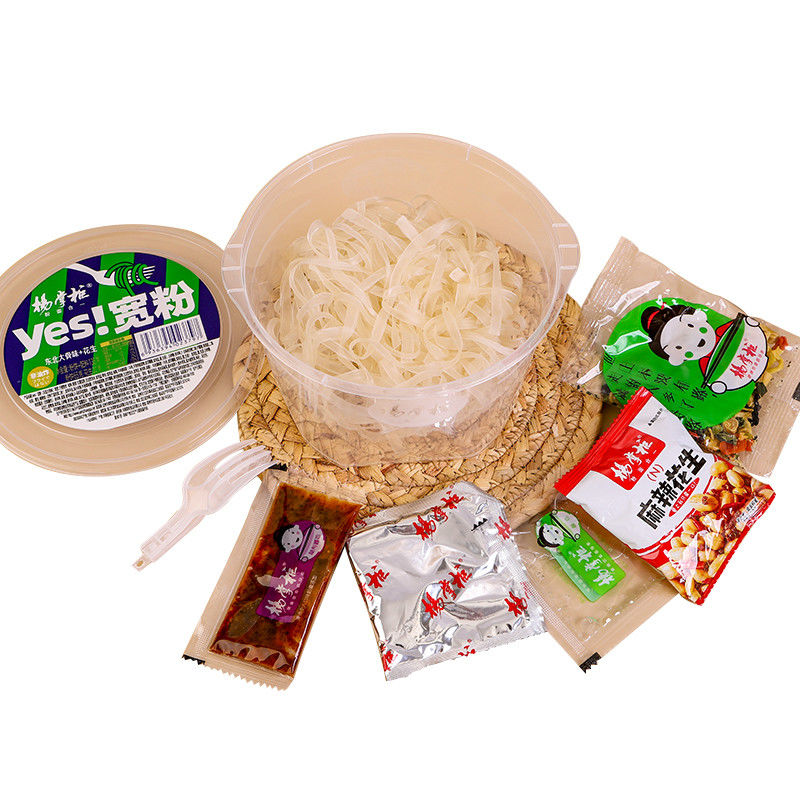 138g*12 Barel Kentang Manis Cina Vermicelli Tidak Pedas Tingkat Ukuran Per Karton