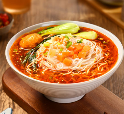 Sup Instan Rattan Pepper Rebus Rasa Ikan Instan Noodles Dan Vermicelli Lezat 196g